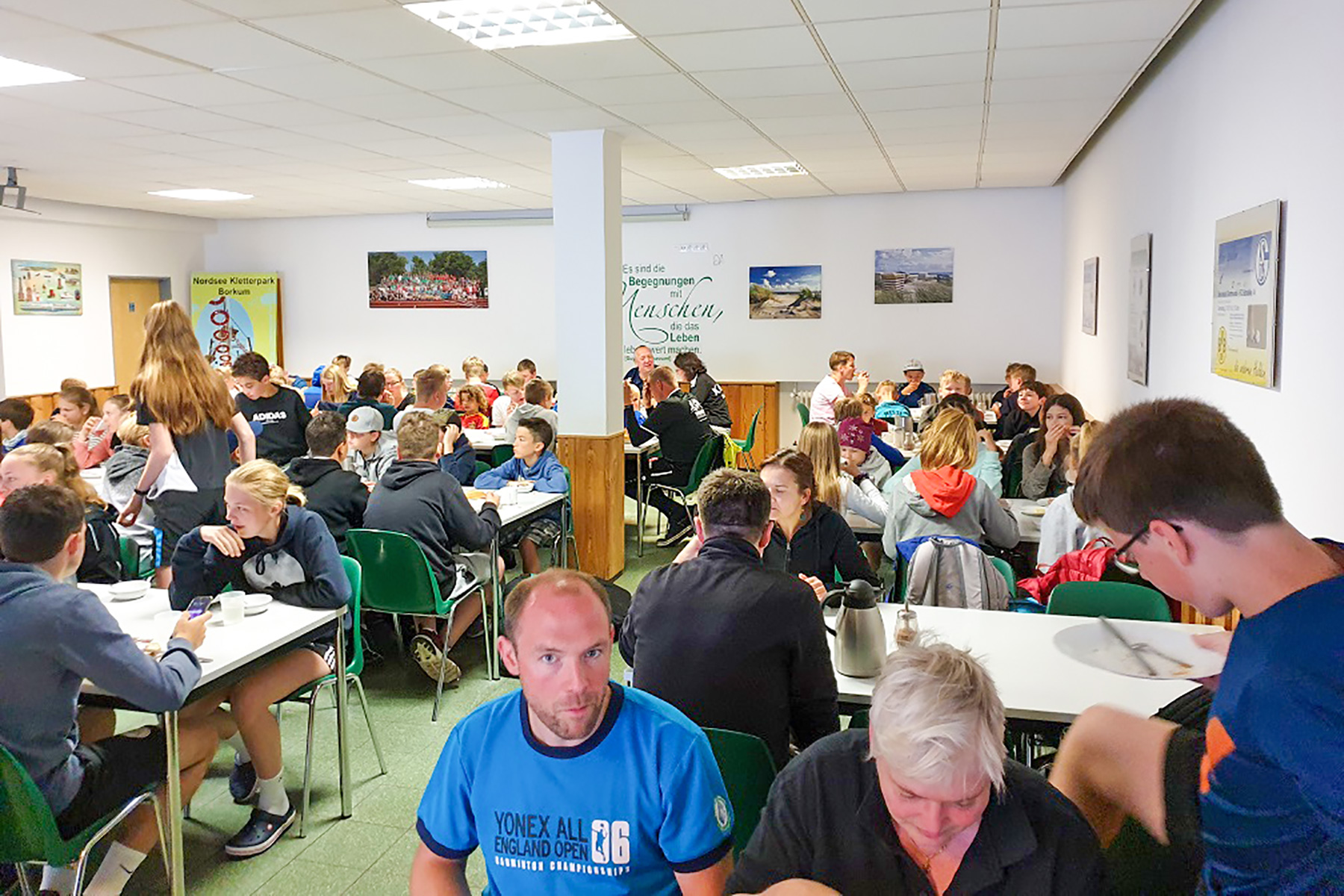 Bilder Gästebetrieb TuS Borkum - Speisesaal