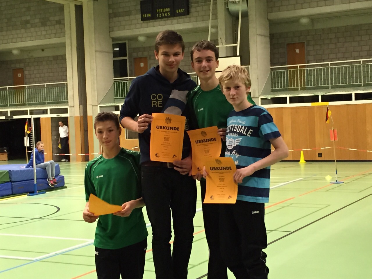 Staffel-mU16-2.-Platz